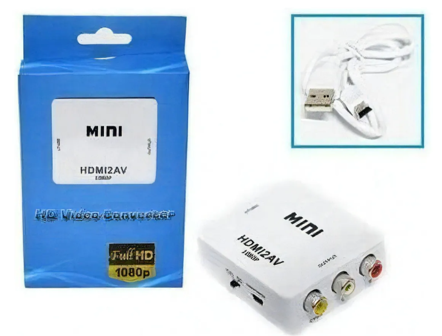 Convertidor HDMI 2av